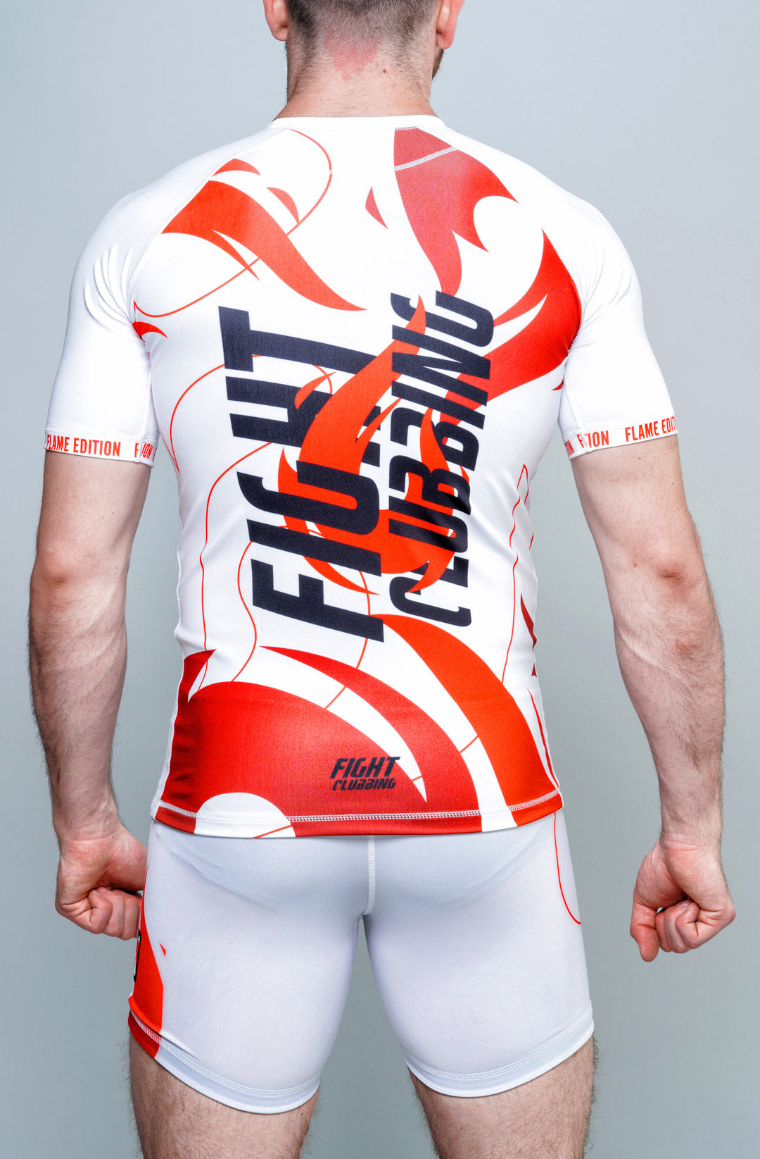 Pantaloncino MMA Flame Edition Bianco (*Uomo)