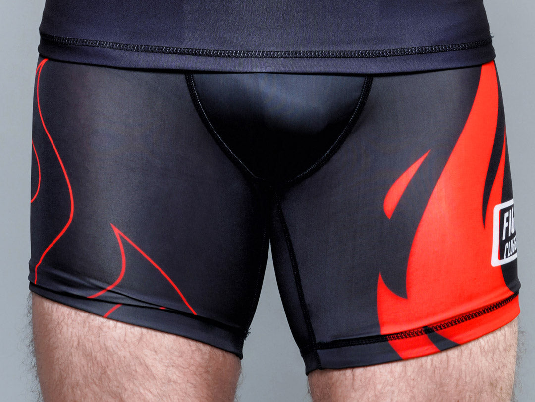 Pantaloncino MMA Flame Edition Nero (*Uomo)
