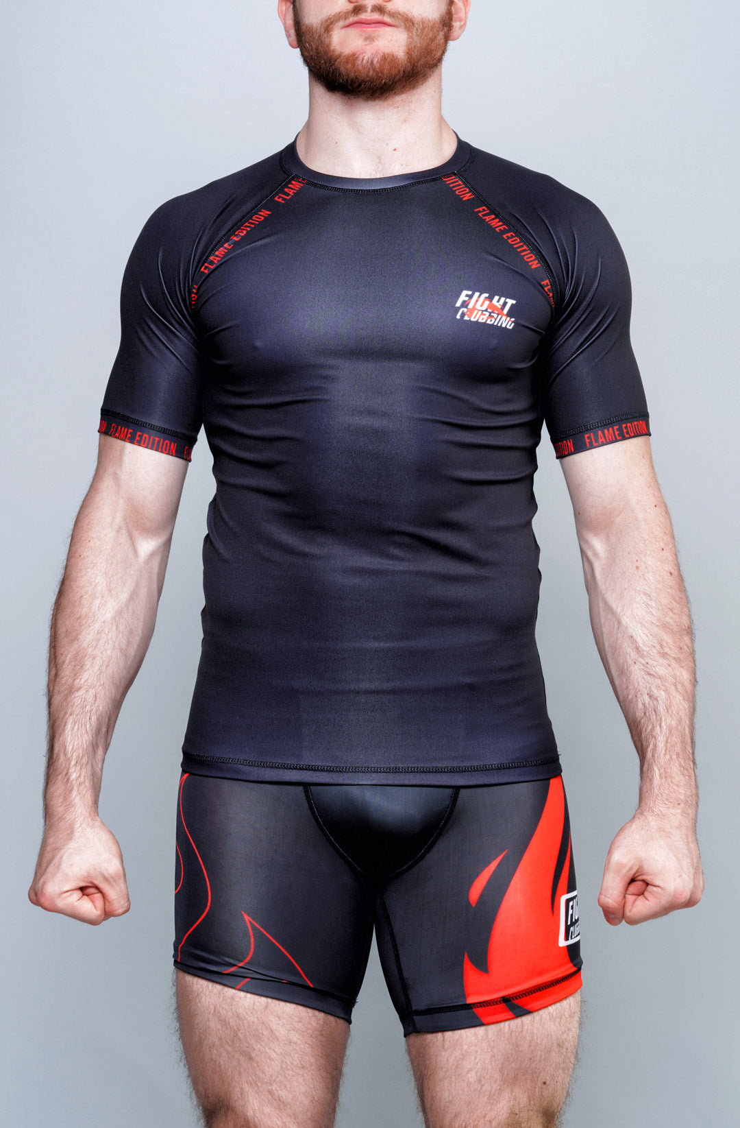 Pantaloncino MMA Flame Edition Nero (*Uomo)