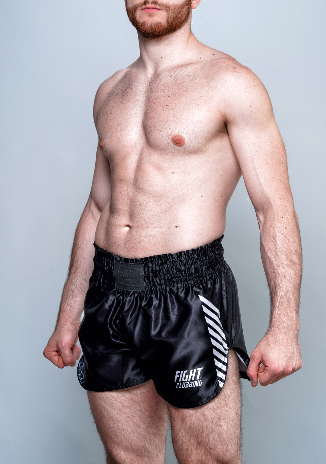 Kick-Thai Cyber Edition Shorts Black And Green