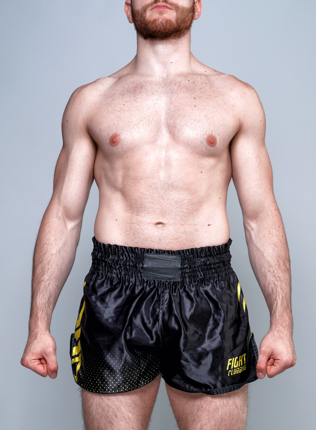 Pantaloncino Kick-Thai Dragon Edition Nero E Giallo