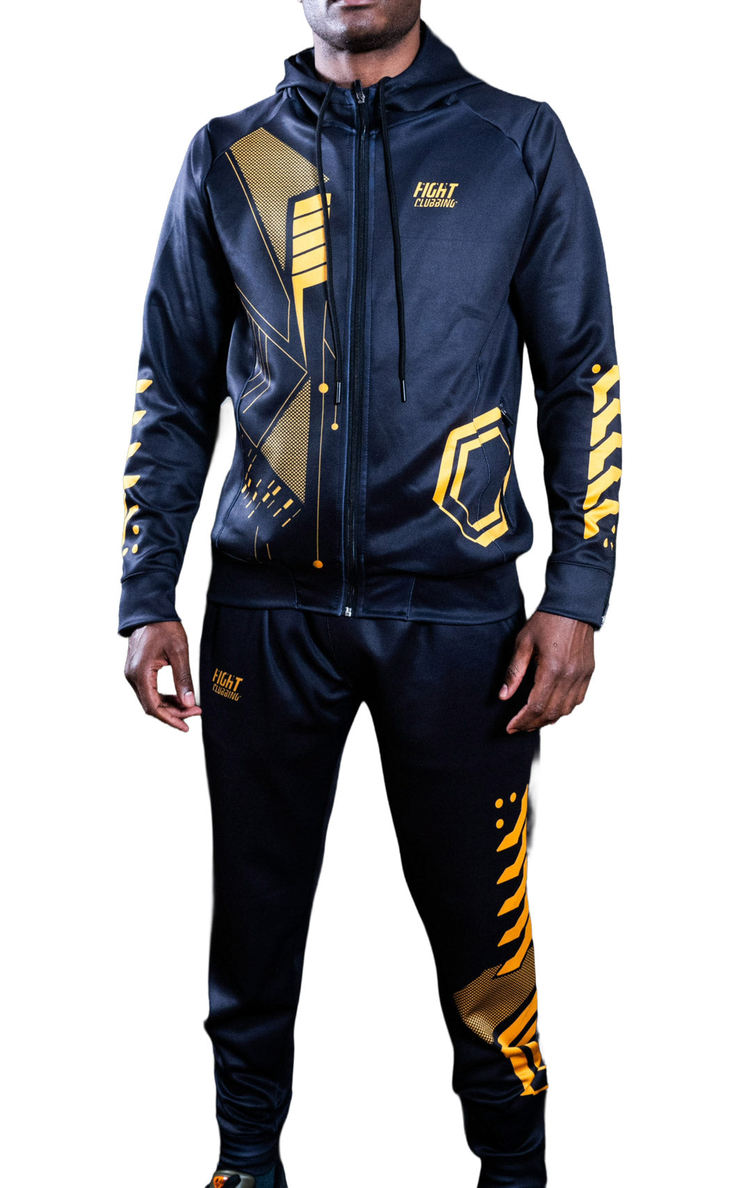 Dragon Edition Black and Yellow Short Sleeve MMA Suit