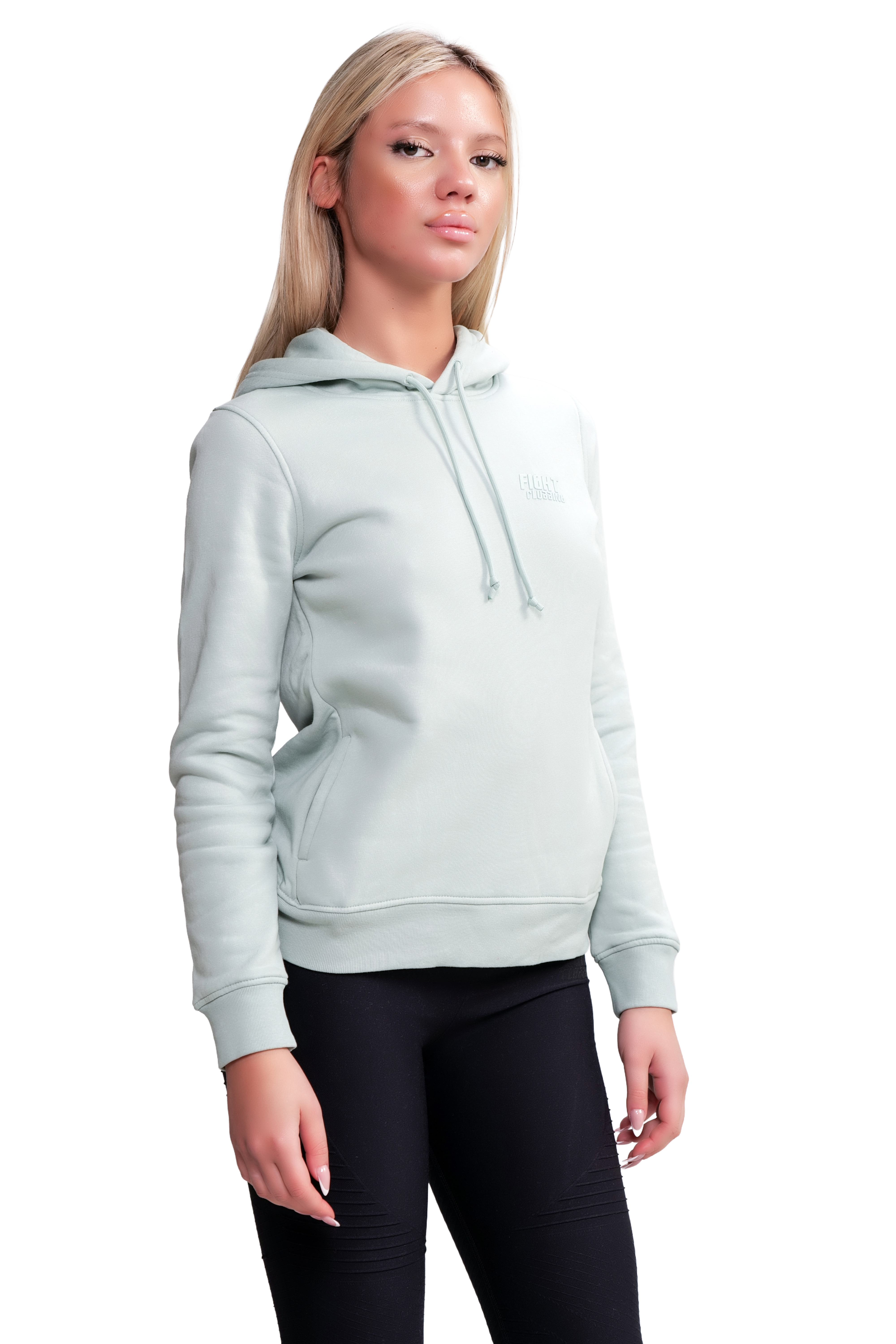 Basic Zip Up Hoodie Black