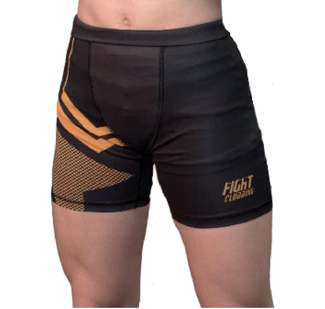 Pantaloncino MMA 2077 Gold Edition Oro e Nero