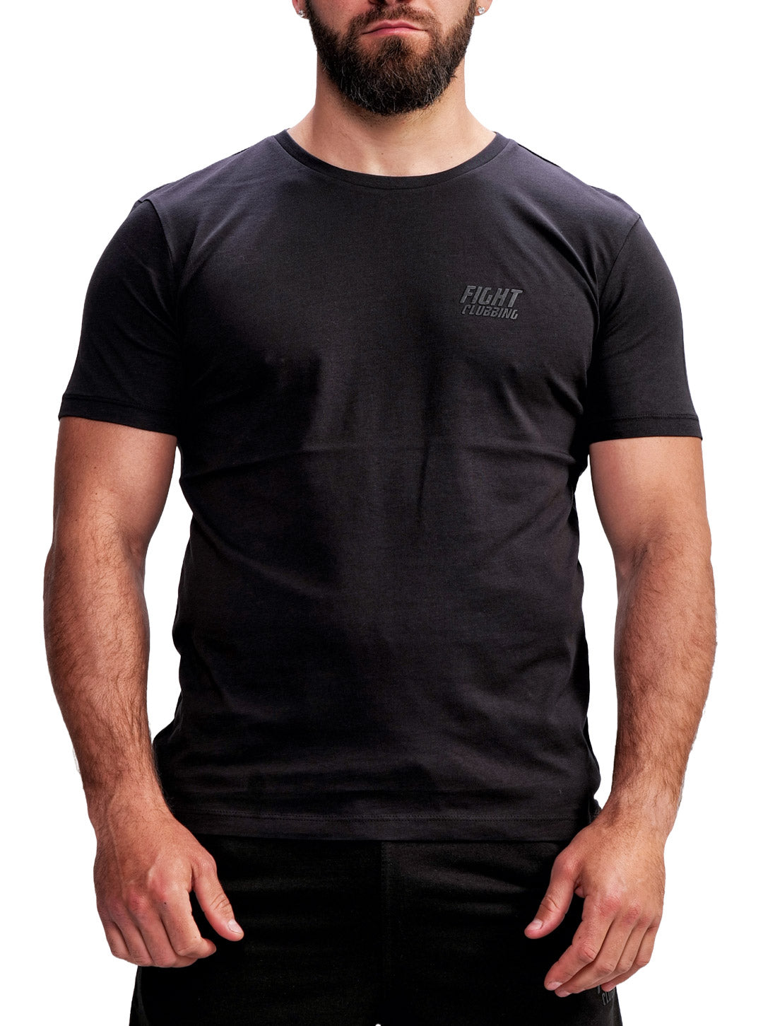 T-Shirt Pure Organic Nero Logo Nero