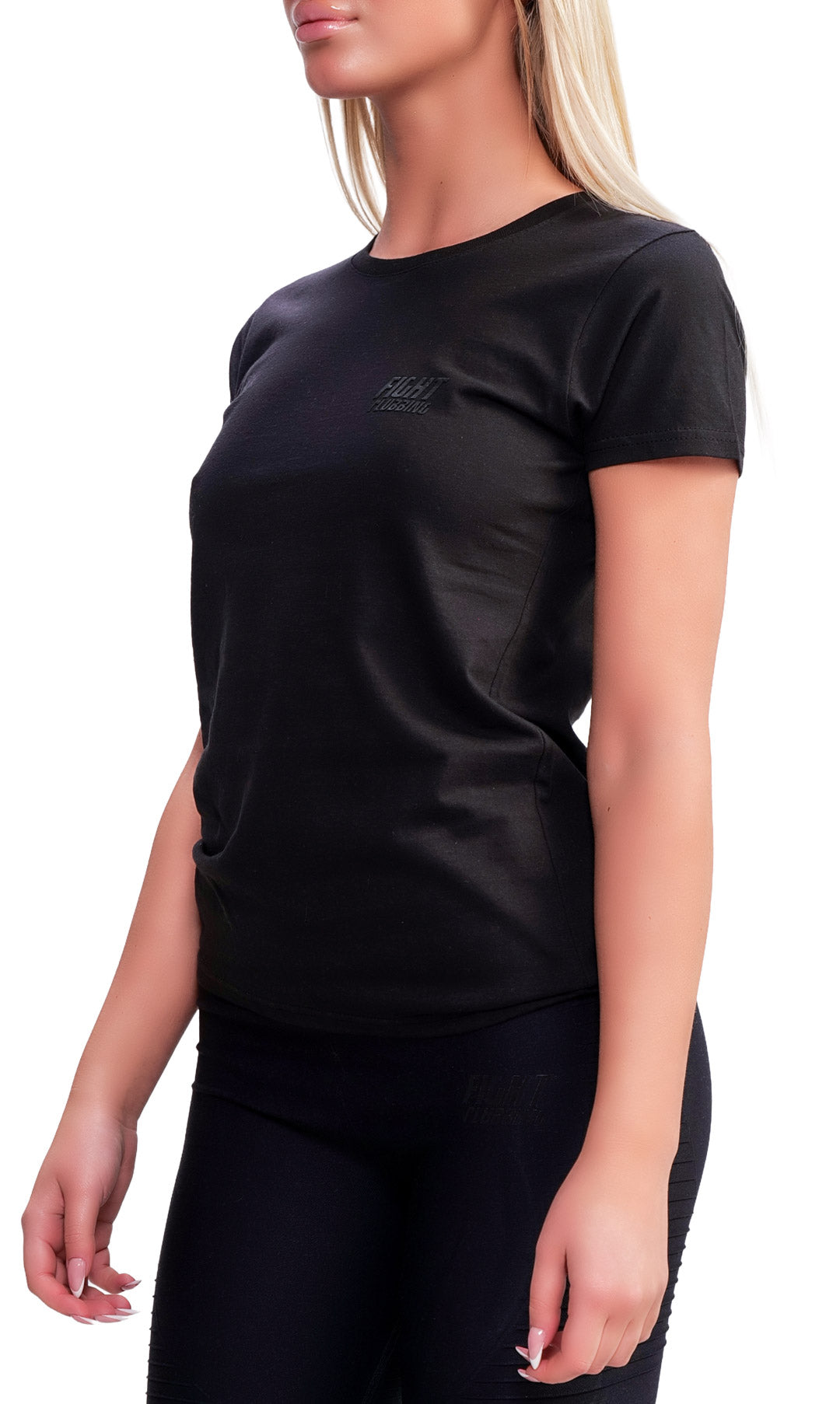 T-Shirt Pure Organic Nero Logo Nero