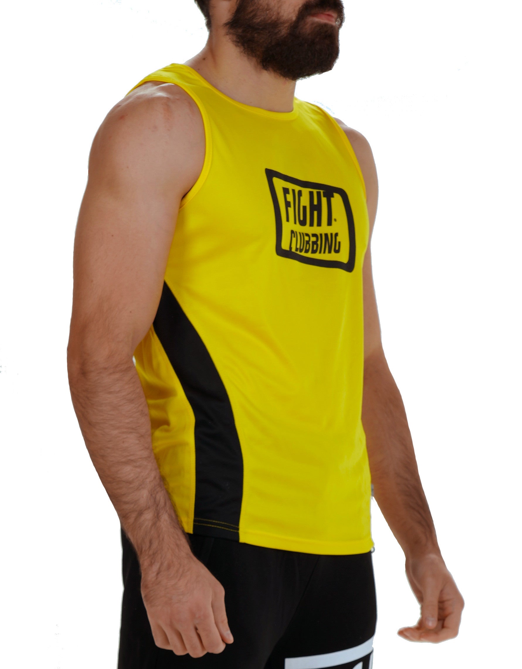 Technical Tank Top Yellow