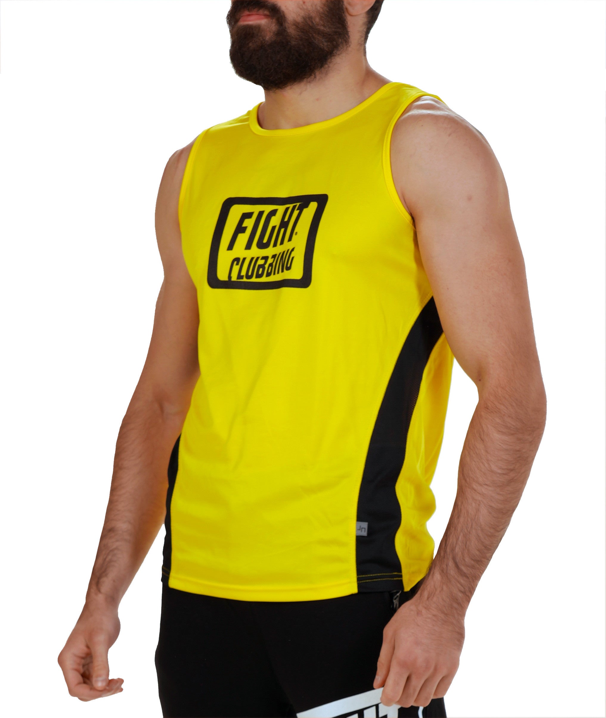 Technical Tank Top Yellow