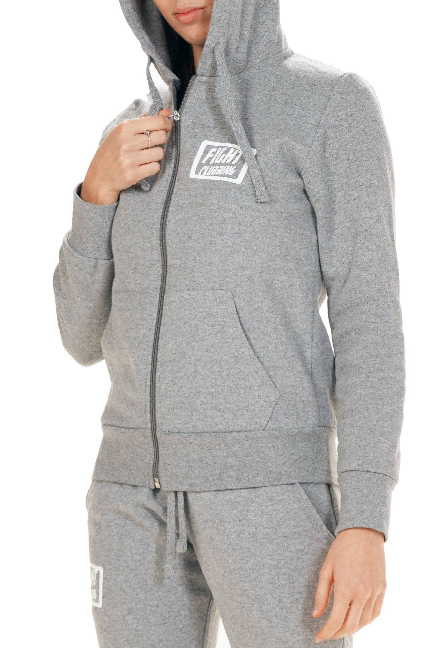 Ash Gray Basic Tracksuit