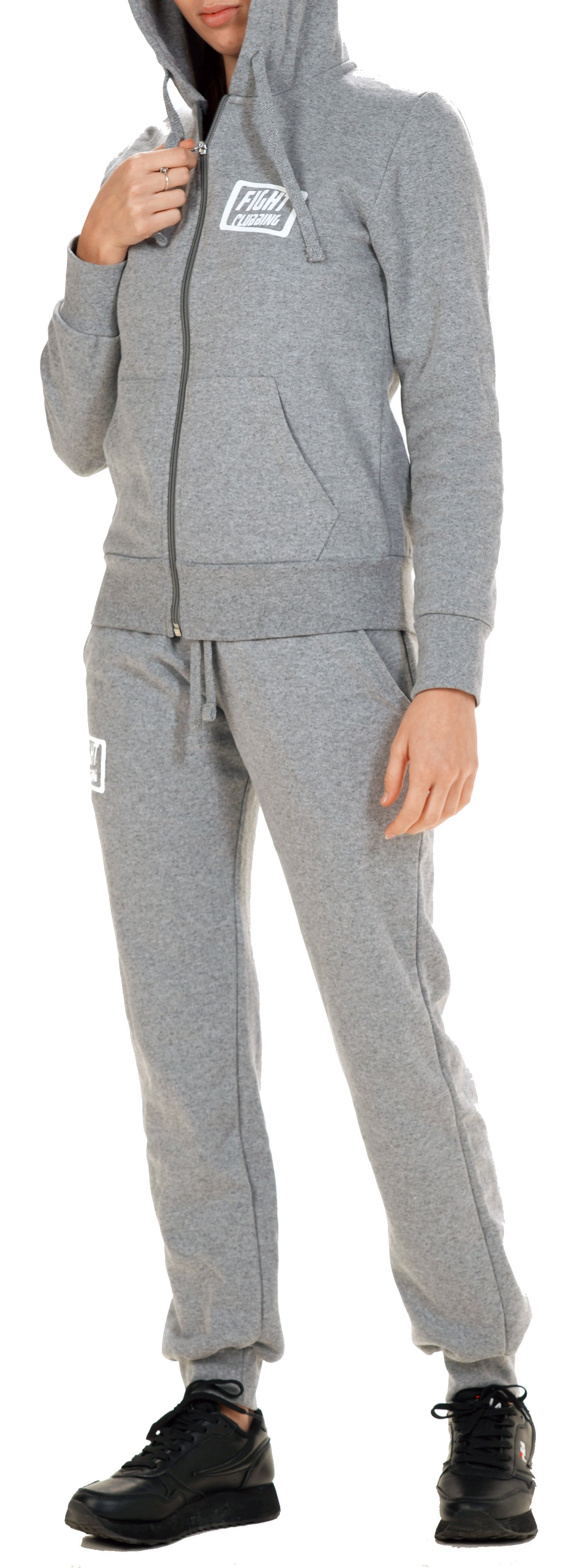 Ash Gray Basic Tracksuit