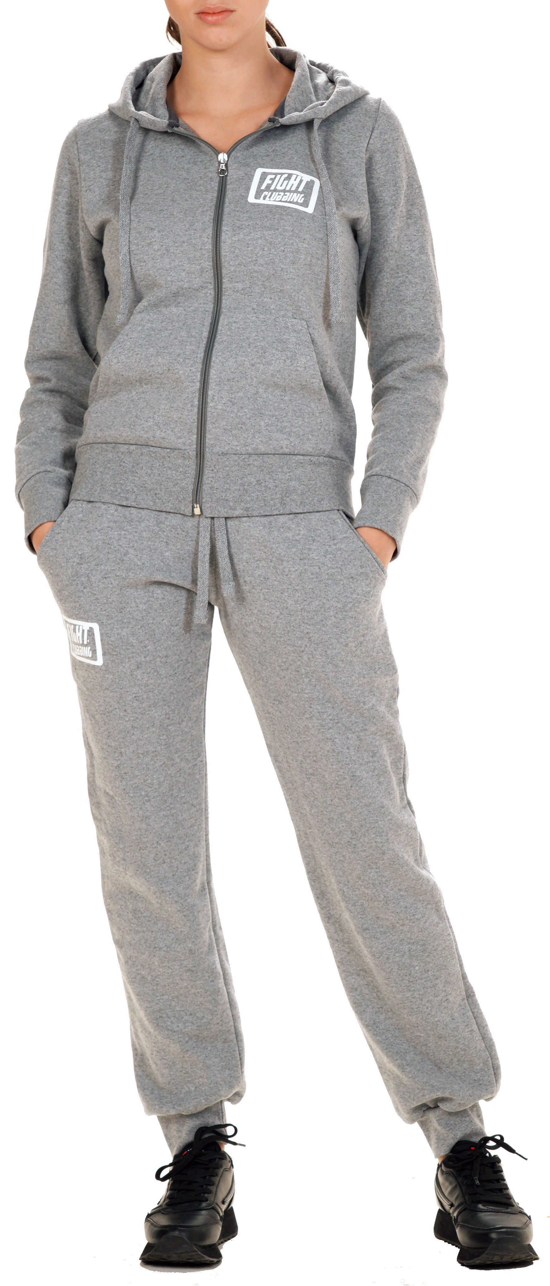 Ash Gray Basic Tracksuit