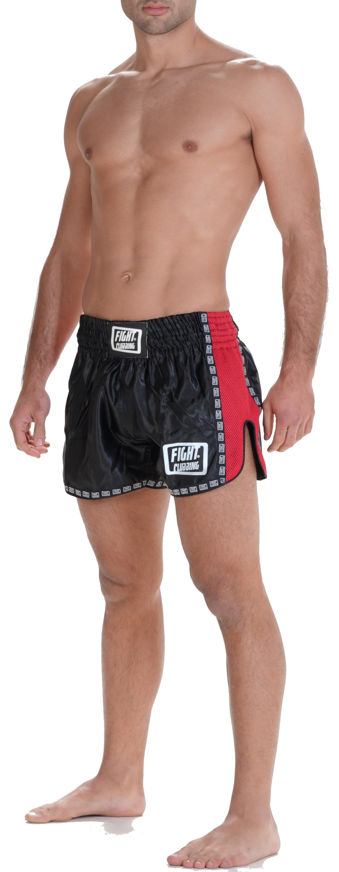 Pantaloncino Kick-Thai Pro Edition Rosso E Nero