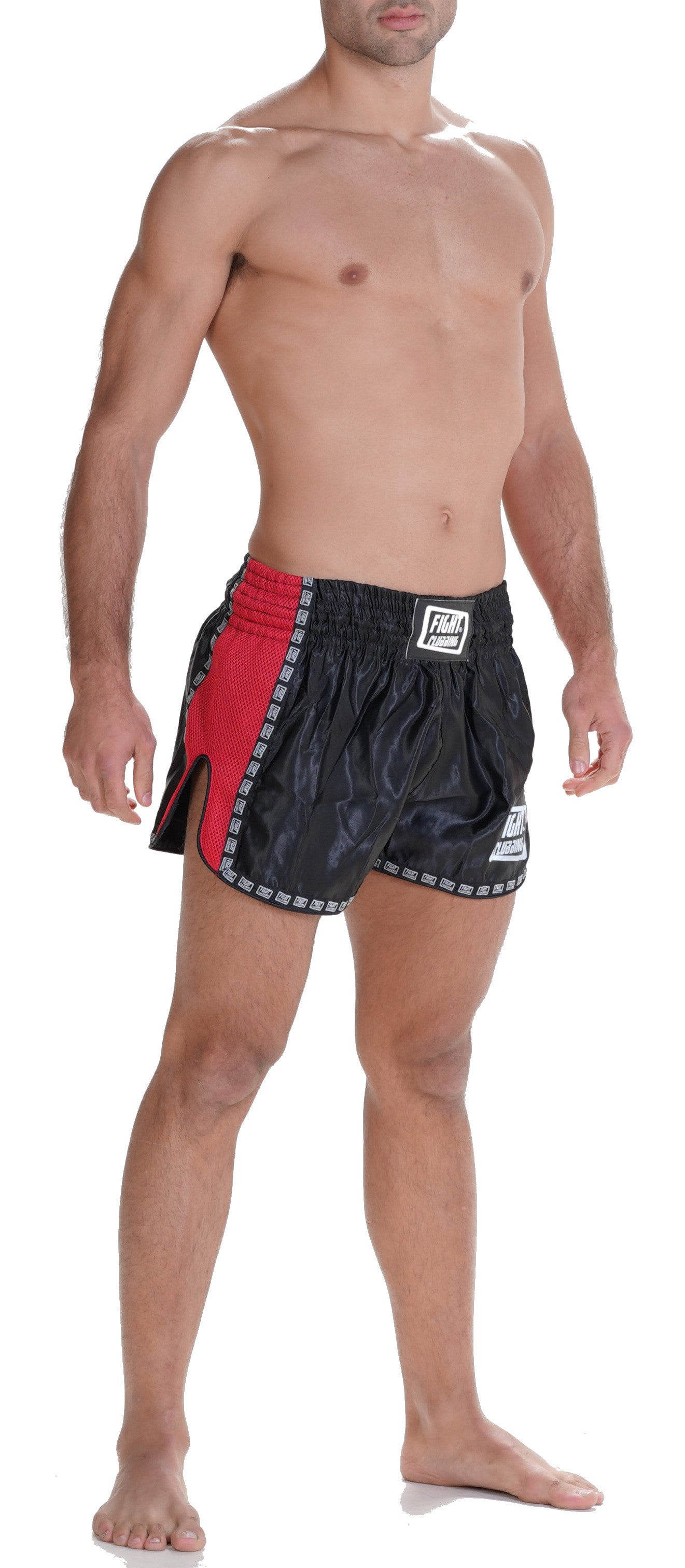 Pantaloncino Kick-Thai Pro Edition Rosso E Nero