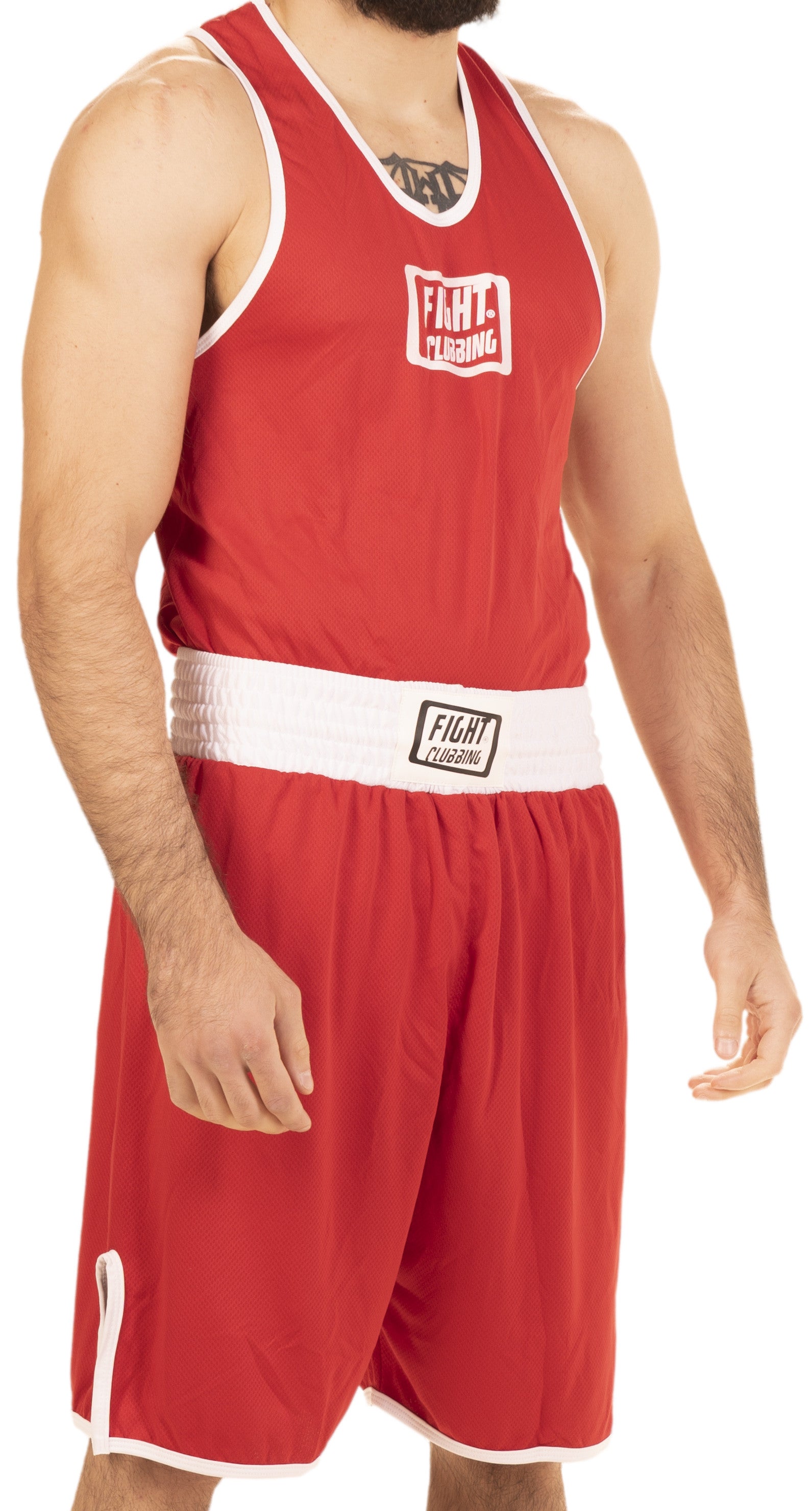 Canotta Boxe Competition Rosso