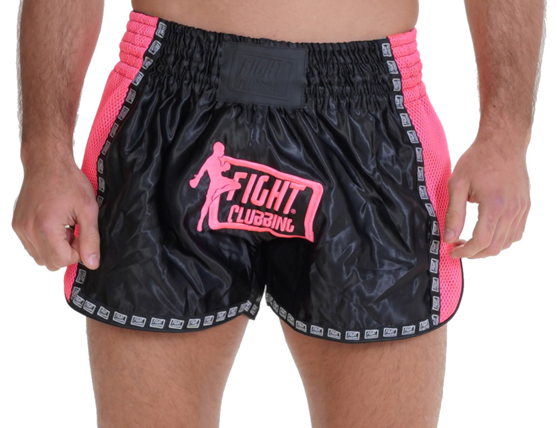 Pantaloncino Kick-Thai Icon Rosa E Nero