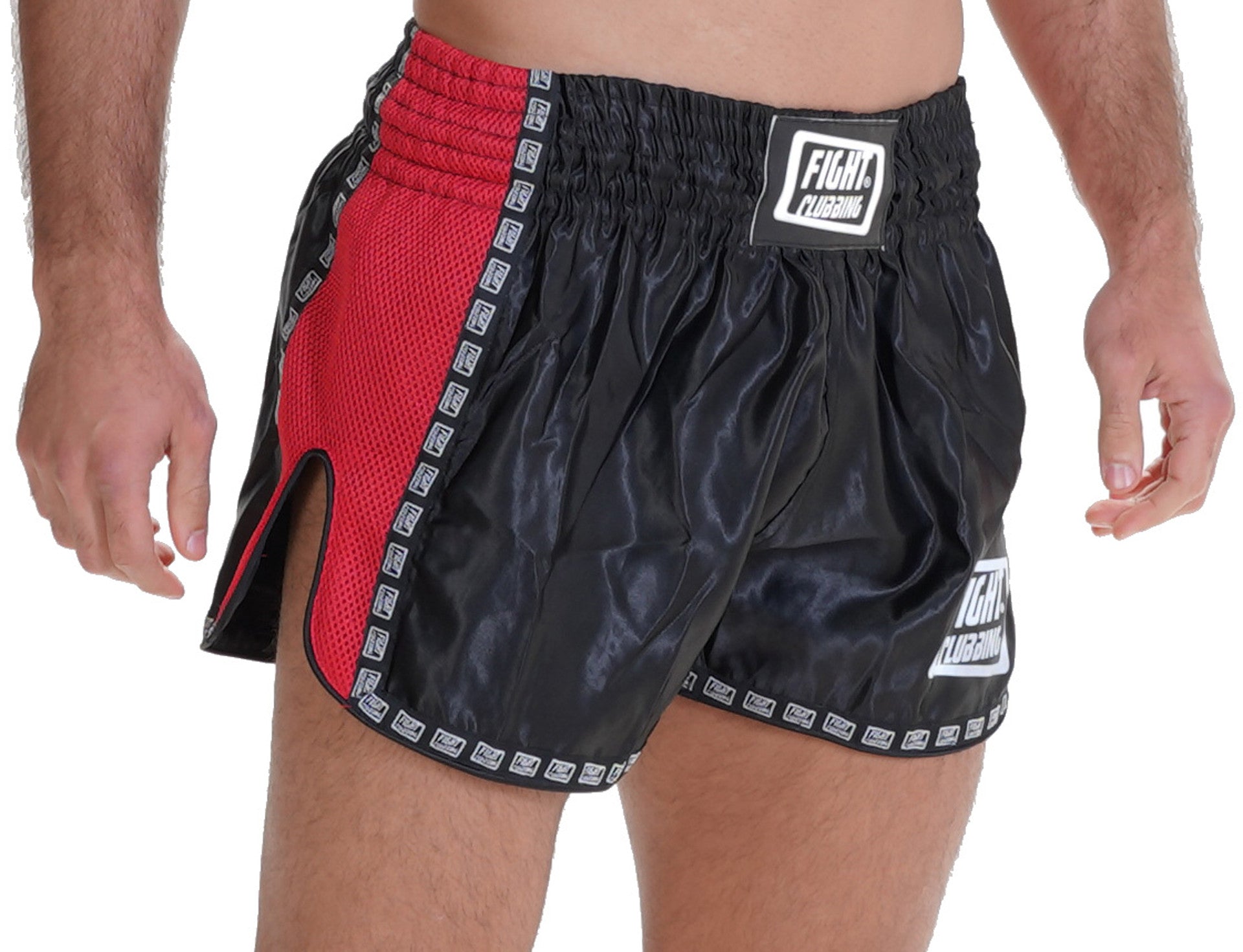 Pantaloncino Kick-Thai Pro Edition Rosso E Nero