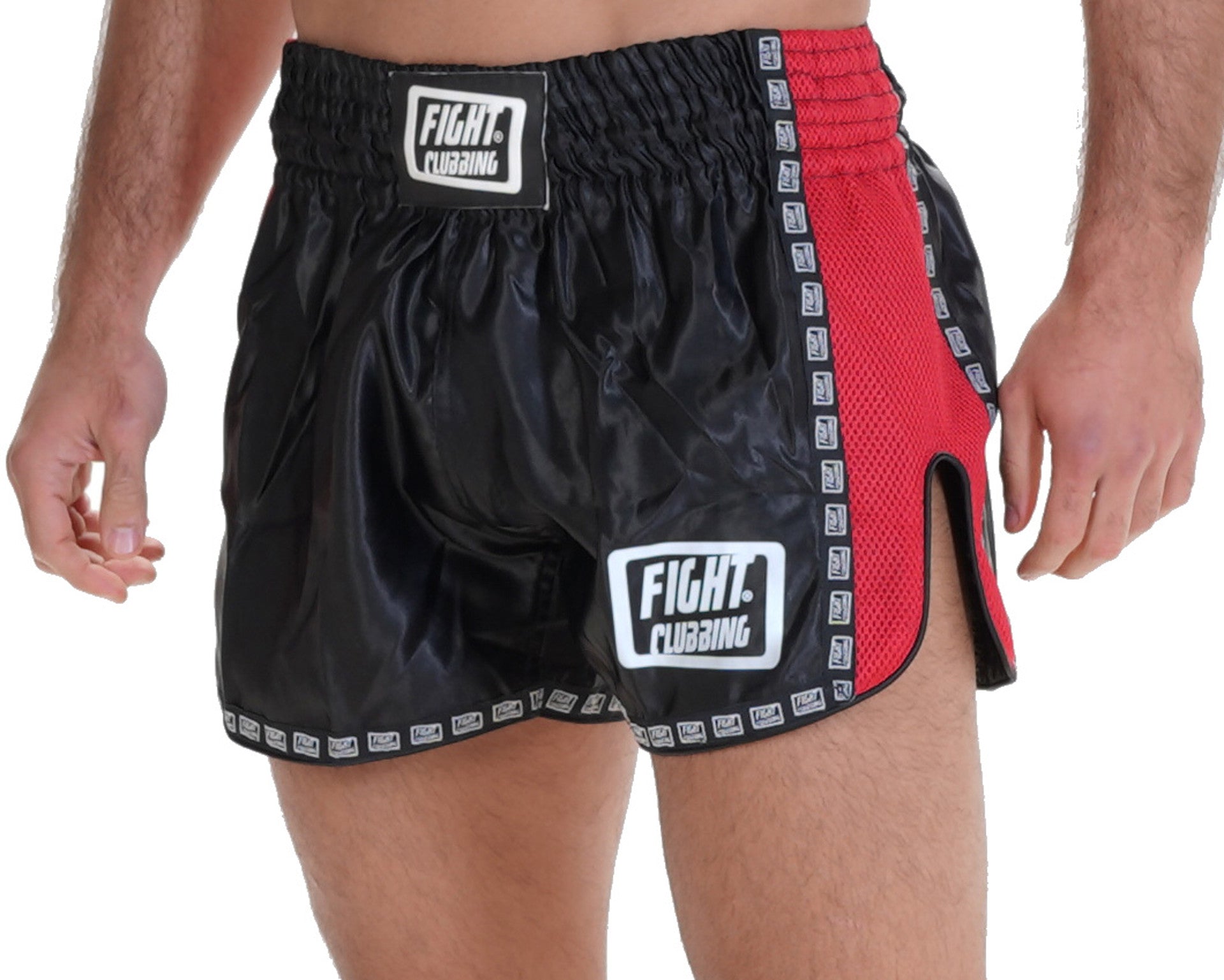 Pantaloncino Kick-Thai Pro Edition Rosso E Nero