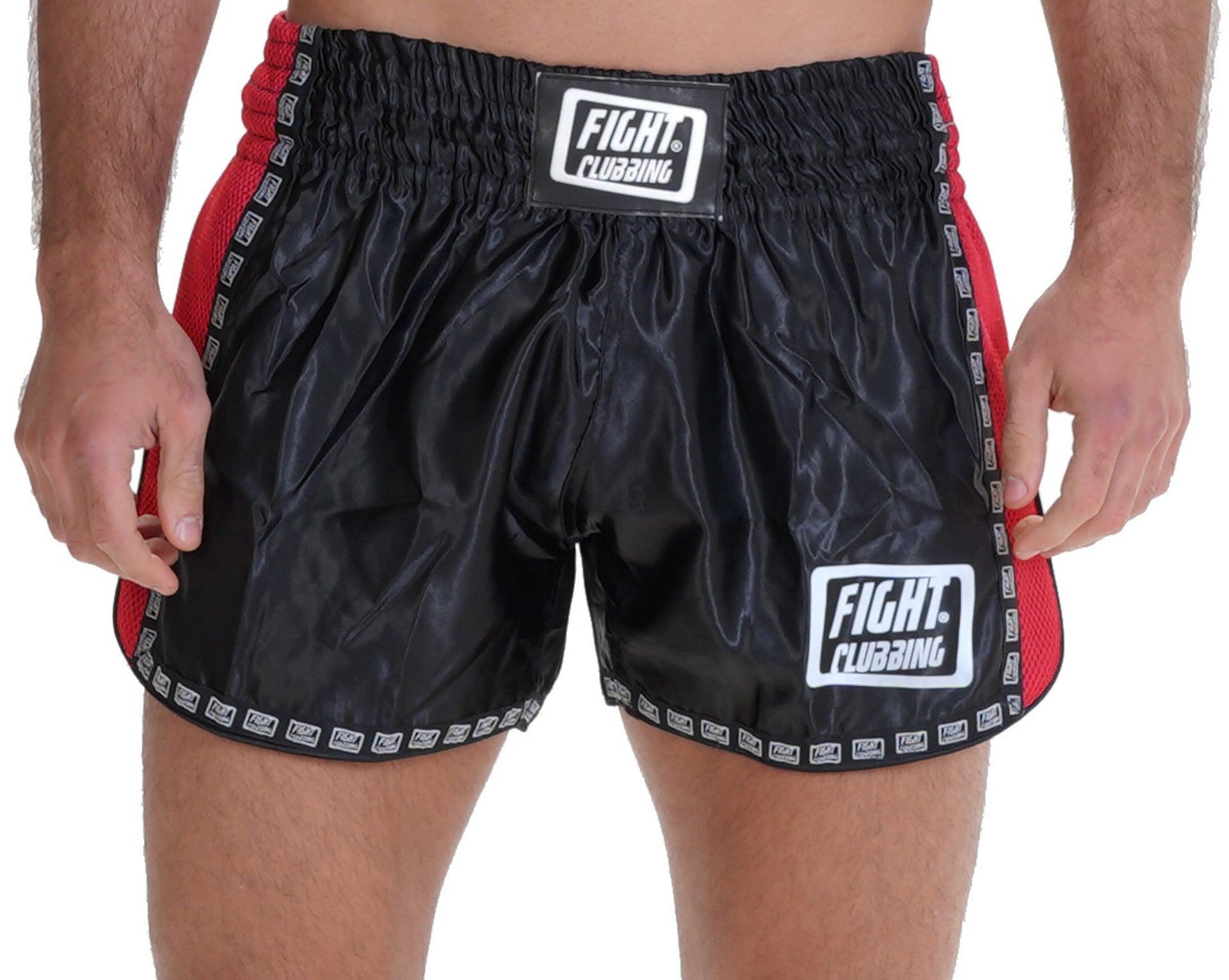 Pantaloncino Kick-Thai Pro Edition Rosso E Nero