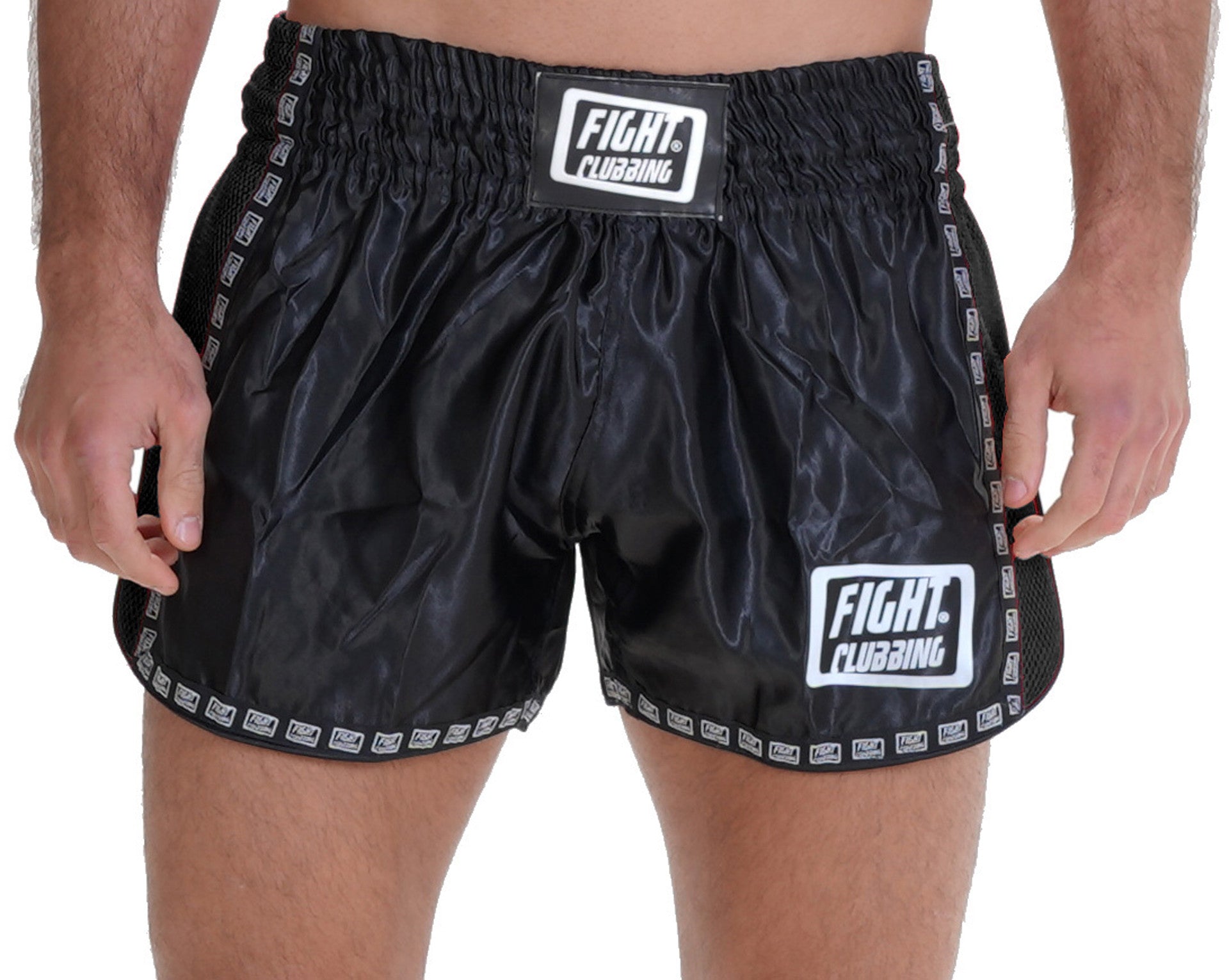 Pantaloncino Kick-Thai Pro Edition Nero Logo Piccolo