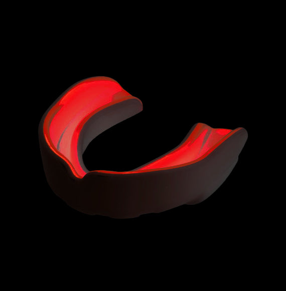 Training Edition Gel Mouthguard Black & Red