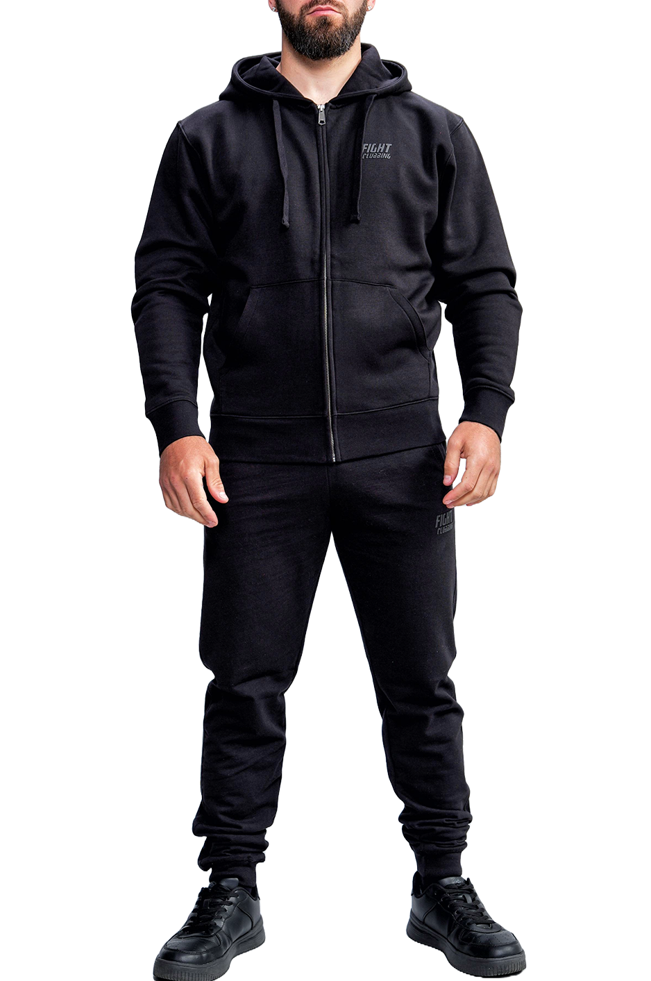 Tuta Authentic Nero Logo Nero