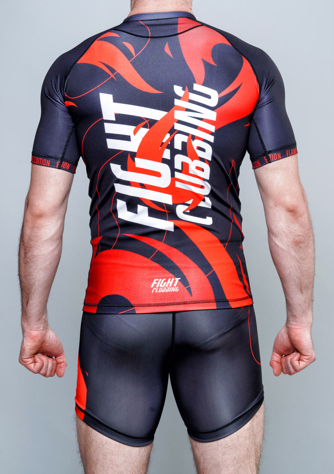 Maglietta Uomo Vendetta Inc. Knockout MMA - 100% Cotone, Regular Fit, Stampa Frontale E Posteriore, Nero, Taglia M