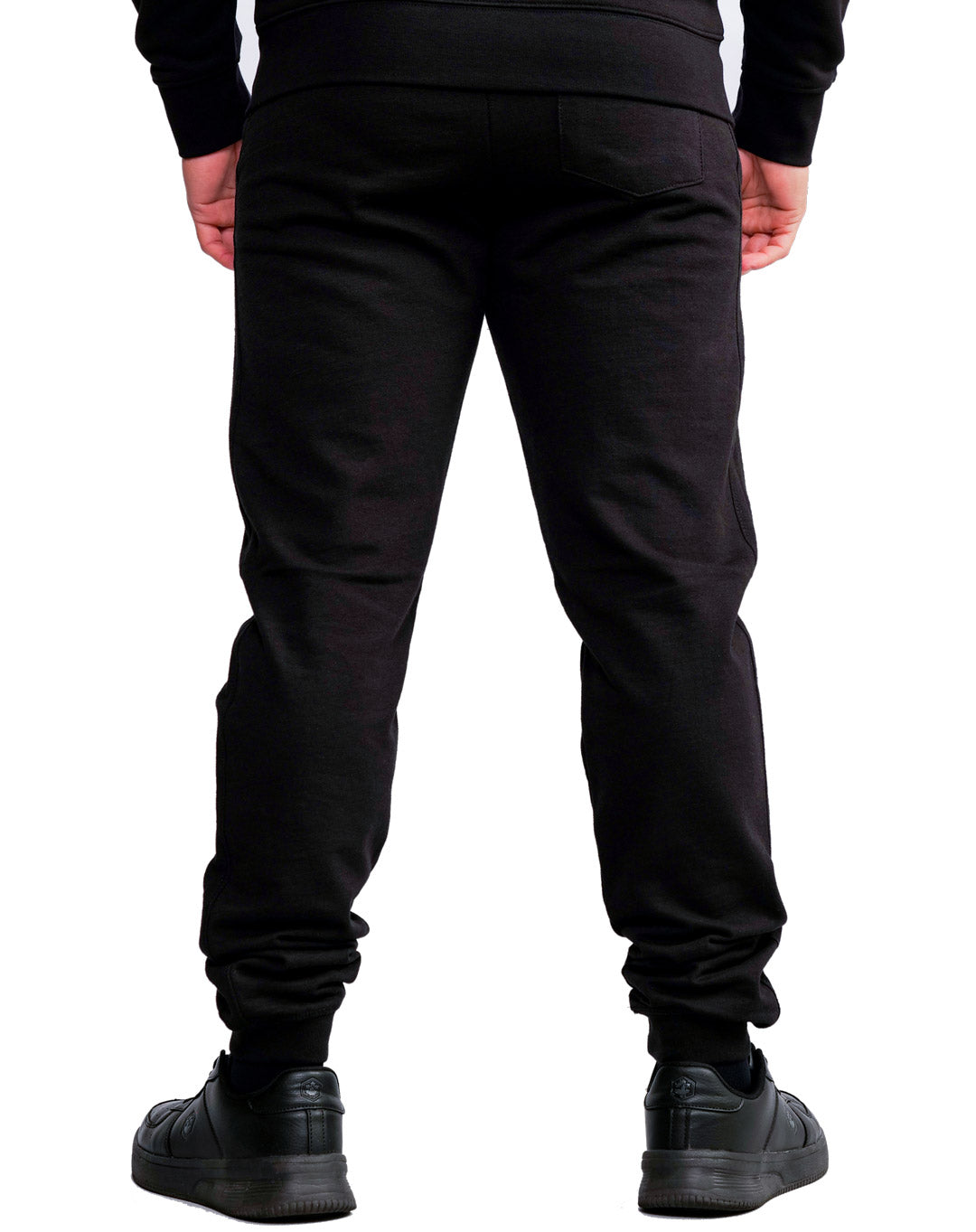 Basic Zip Up Hoodie Black