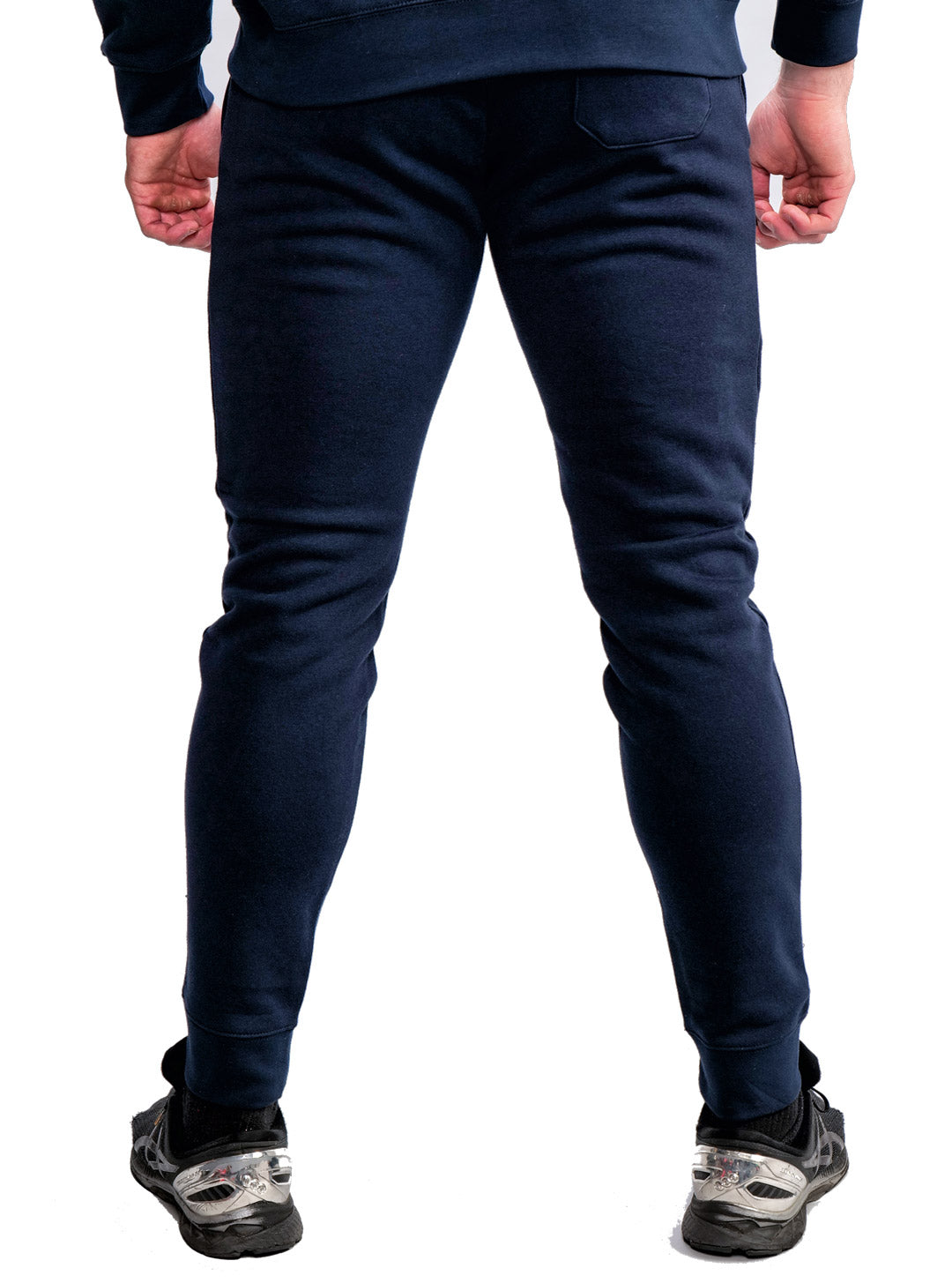 Basic Zip Up Hoodie Black