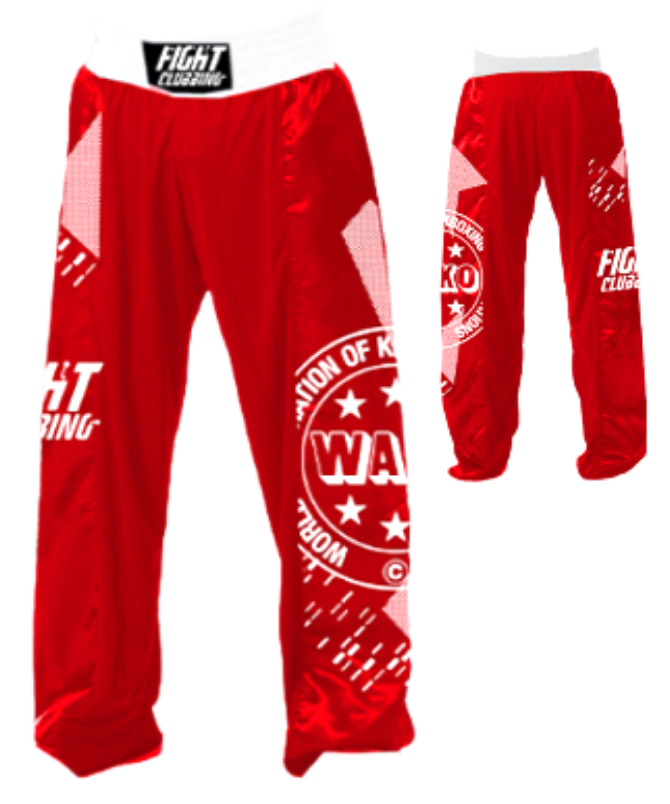 Pantalone Wako Edition Rosso