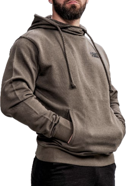 Basic Zip Up Hoodie Black