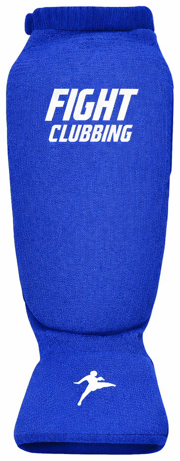 Competition Blue Stocking Shin Guard