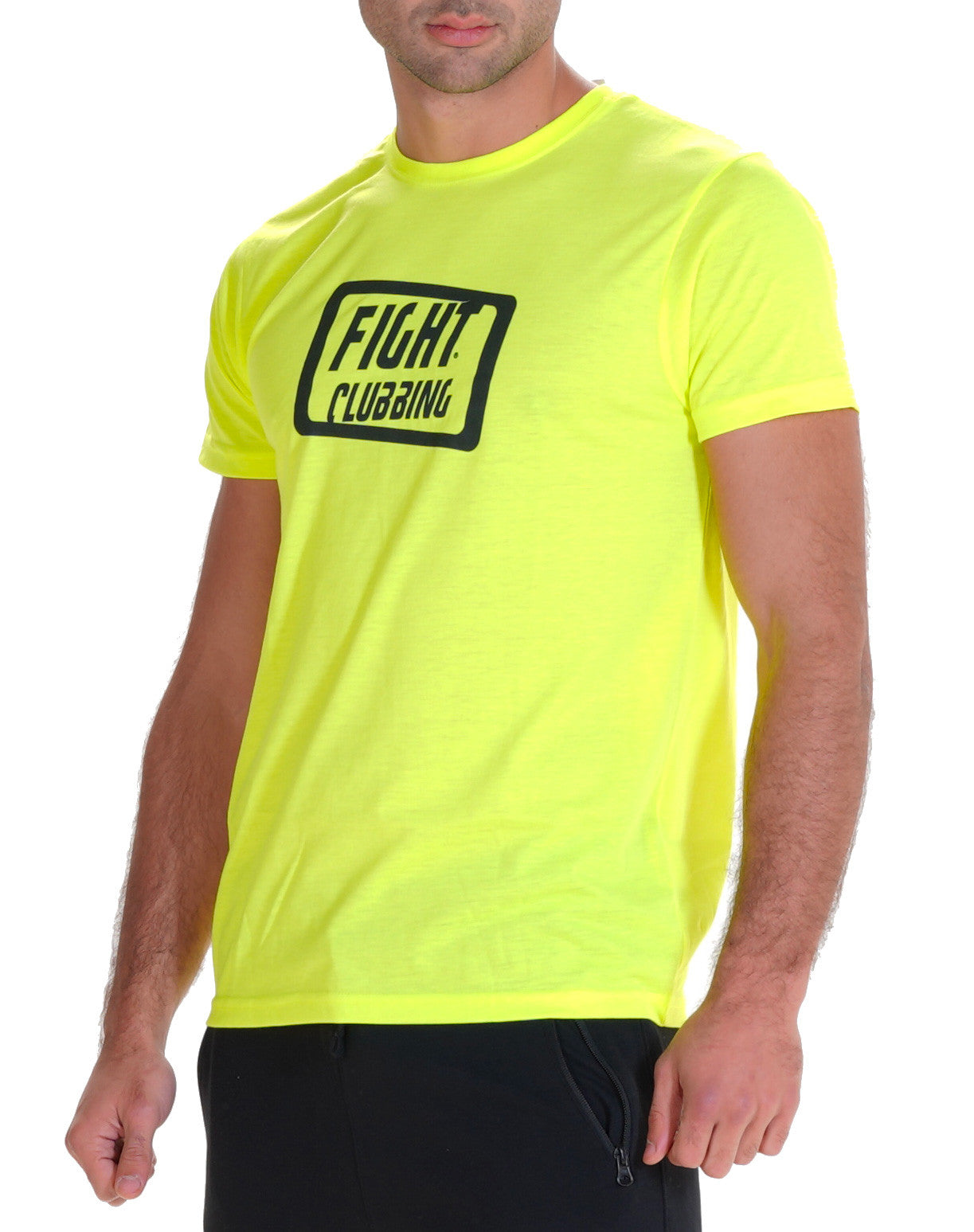T-Shirt Basic Giallo Fluo