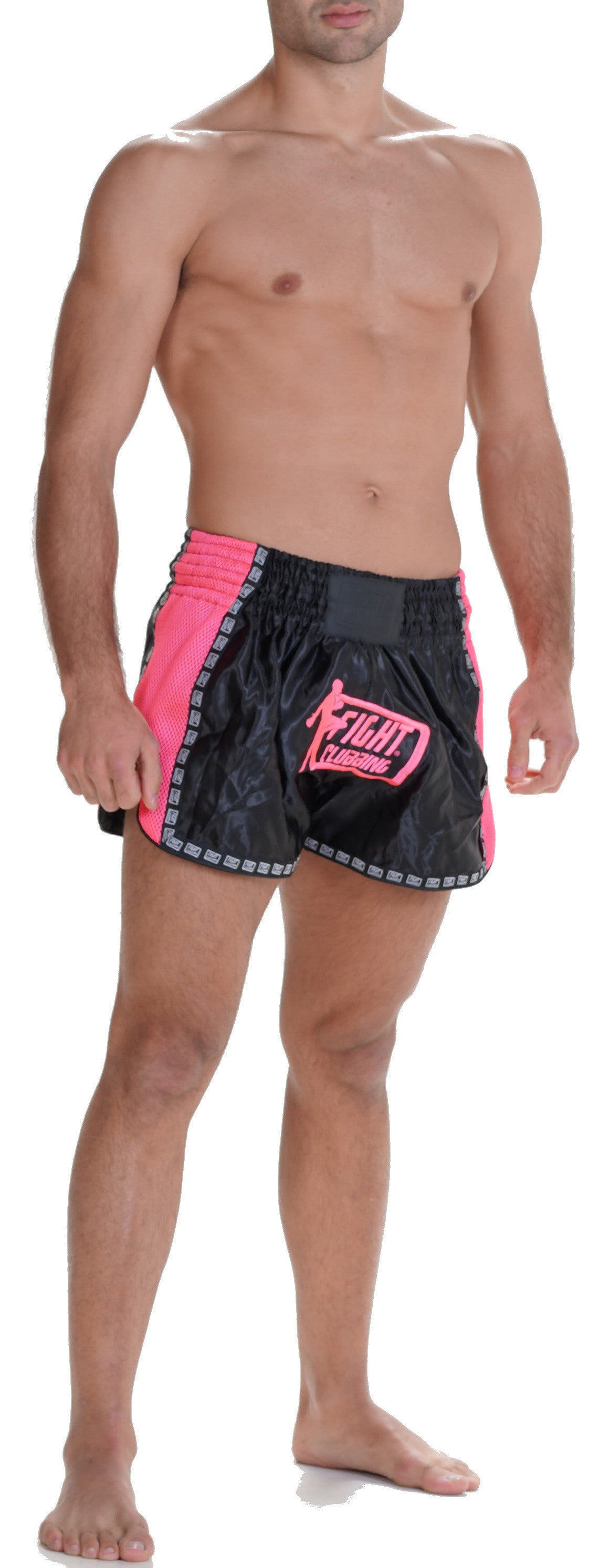 Pantaloncino Kick-Thai Icon Rosa E Nero