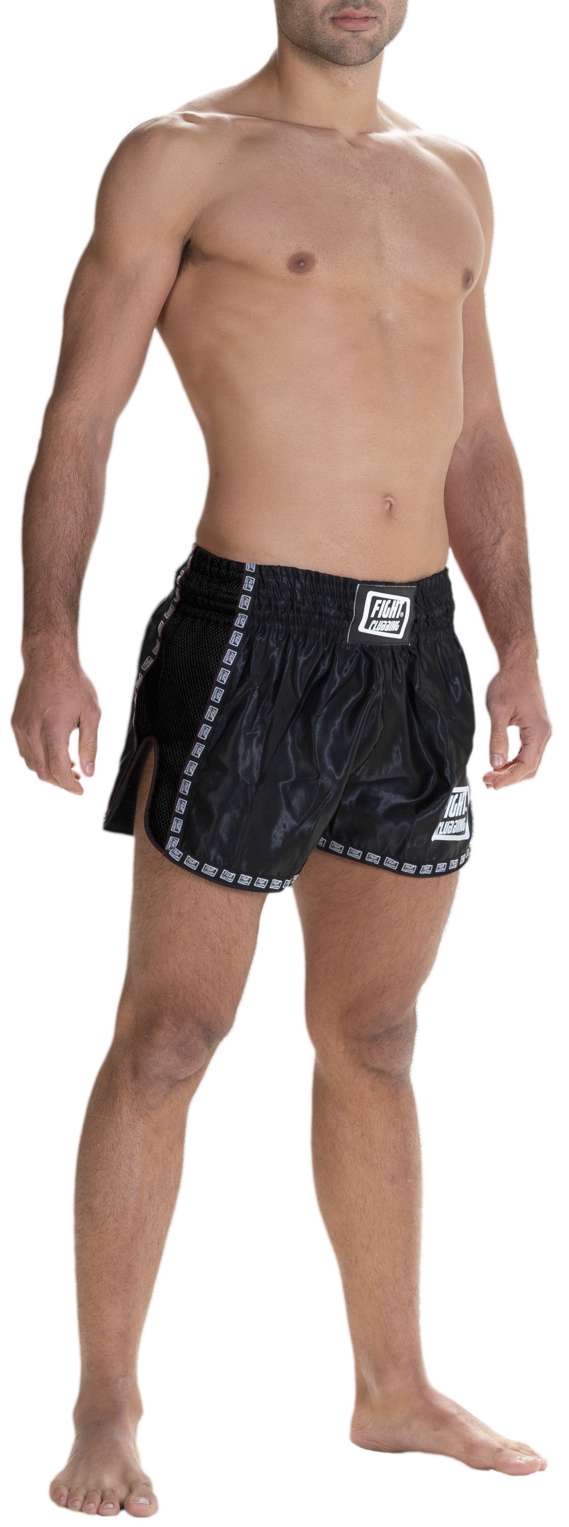 Pantaloncino Kick-Thai Pro Edition Nero Logo Piccolo