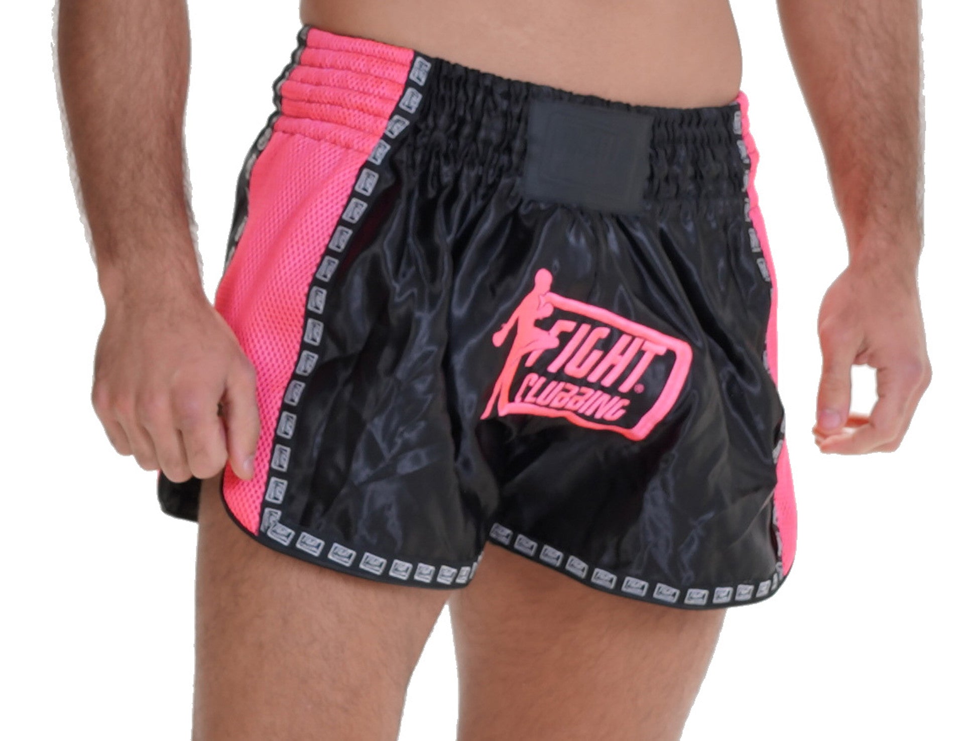 Pantaloncino Kick-Thai Icon Rosa E Nero