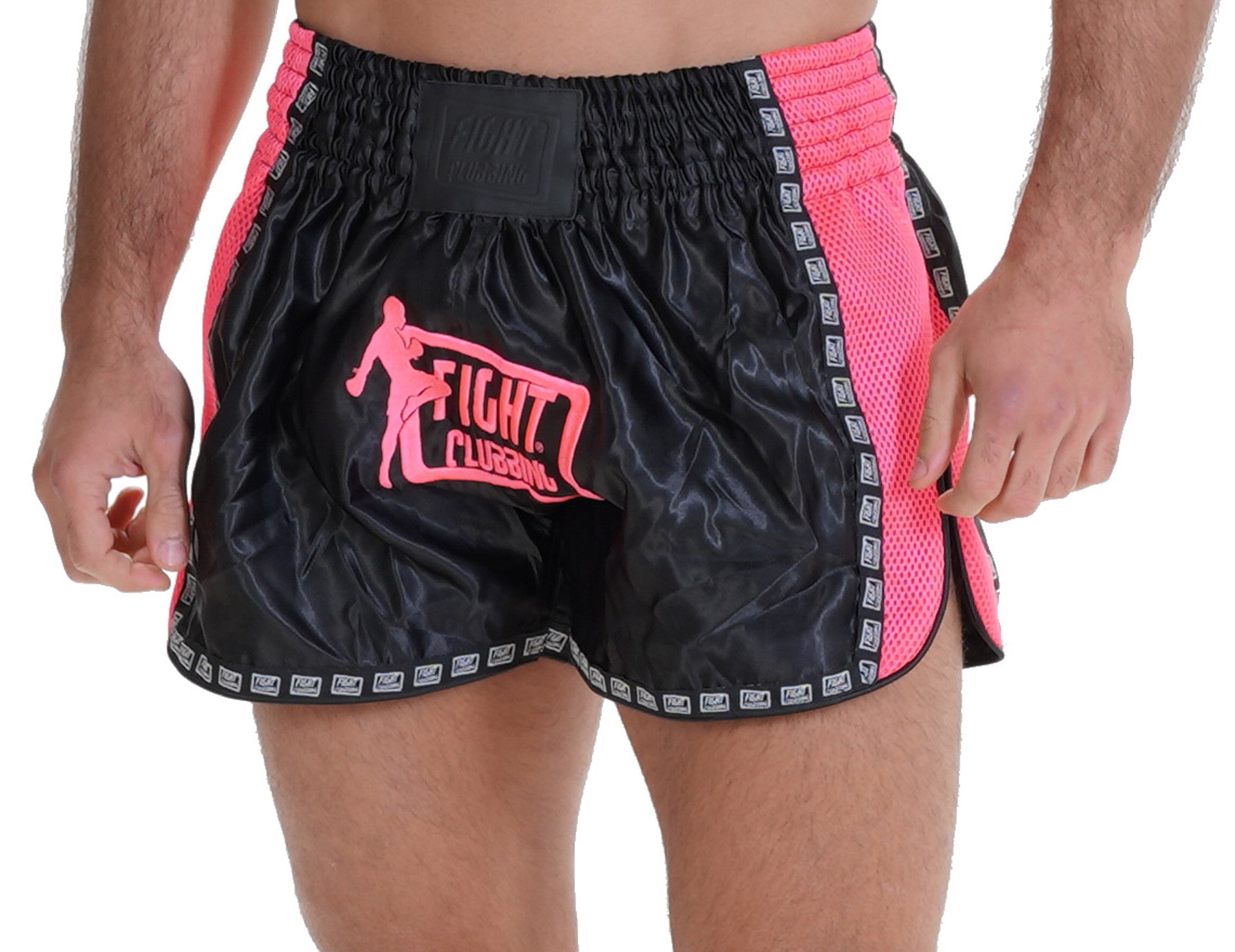 Pantaloncino Kick-Thai Icon Rosa E Nero